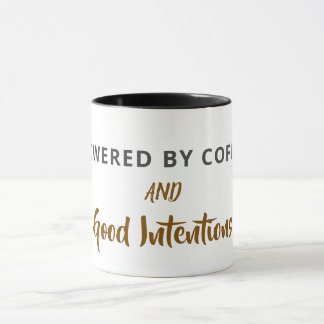 Mug Minimalist Coffee Quote Postcard | Funny Good Inte