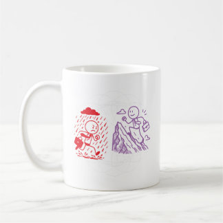 Mug Minimalist Illust From Rain to Sunshine