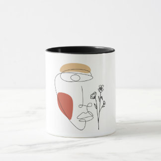 Mug minimaliste Abstrait