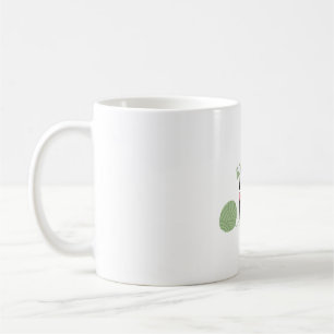 Mug Minimaliste Art Botanique Verdure Enfants Cu