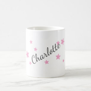 Mug Minimaliste Élégant Classique Nom Professionnel