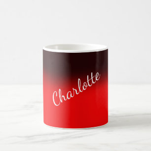 Mug Minimaliste Élégant Classique Professionnel Nom Ro