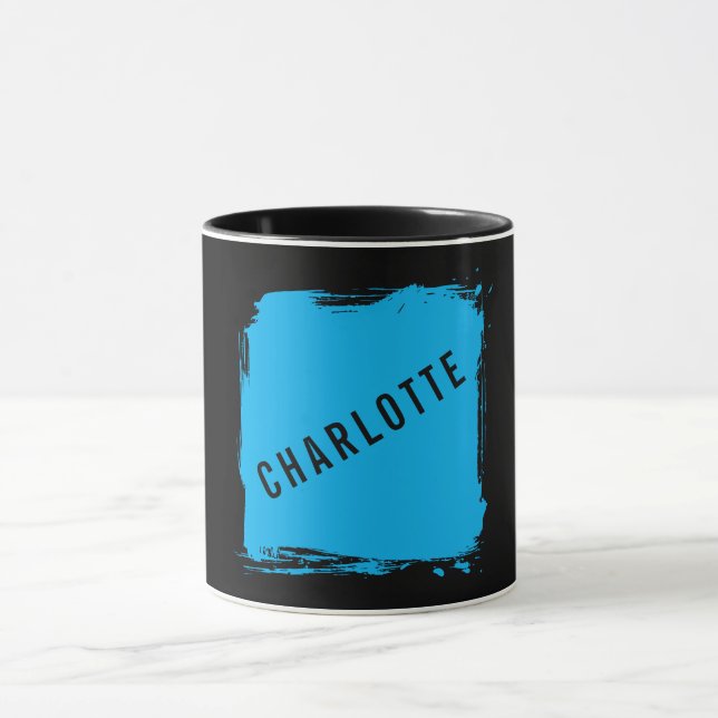 Mug Minimaliste Élégant Classique Professionnel Propre (Centre)