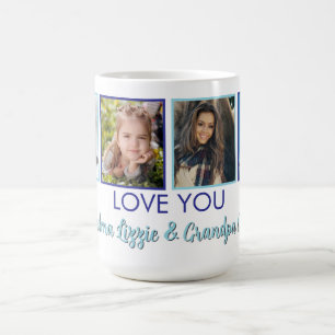 Mug Minimaliste Love You Four Photo