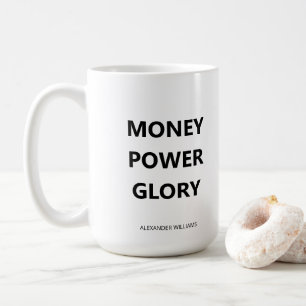 Mug Minimaliste Motivationnel Entreprise Noir et Blanc