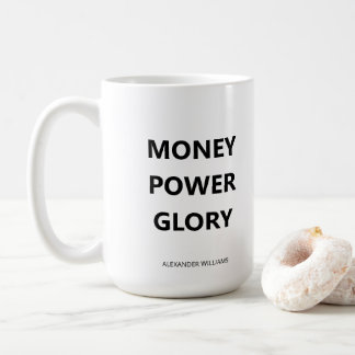 Mug Minimaliste Motivationnel Entreprise Noir et Blanc