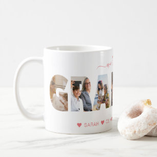 Mug Minimaliste Nous Vous Aimons Grand-Mère Photo Coll