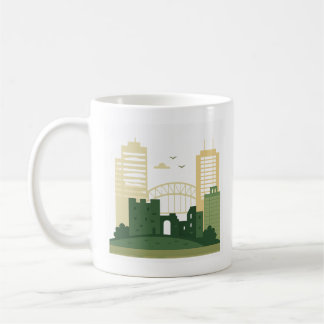 Mug minimaliste Piel Castle - Cadeau historique de