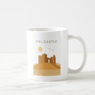Mug minimaliste Piel Castle - Cadeau historique de