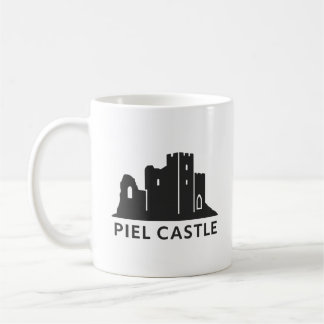 Mug minimaliste Piel Castle - Cadeau historique de