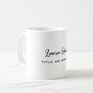 Mug Minimaliste Professionnel Moderne