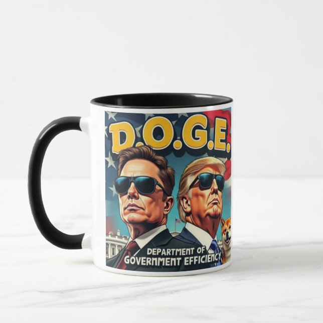 MUG MINISTÈRE DE L'EFFICACITÉ GOUVERNEMENTALE (Gauche)