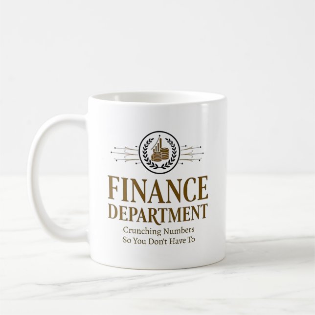 Mug Ministère des Finances - Citation de numéros d'exé (Gauche)