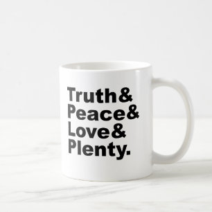 Mug Ministères de la vérité et la paix et l'amour e