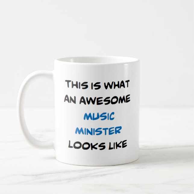 Mug ministre de la musique, génial (Gauche)