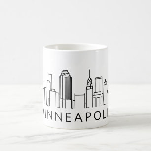 Mug Minneapolis Skyline - Design Cityscape