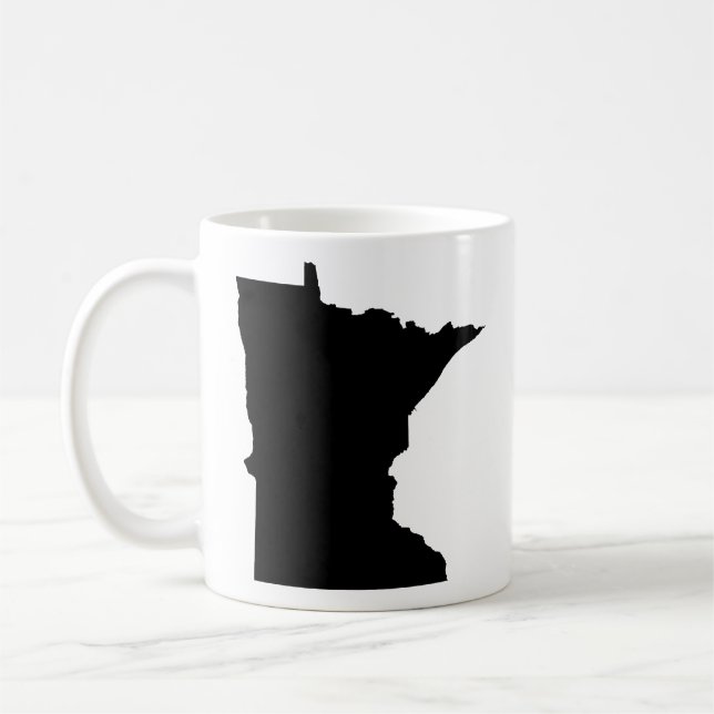 Mug Minnesota en noir et blanc (Gauche)