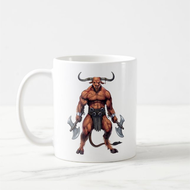 Mug Minotaure mythologique grecque (Gauche)