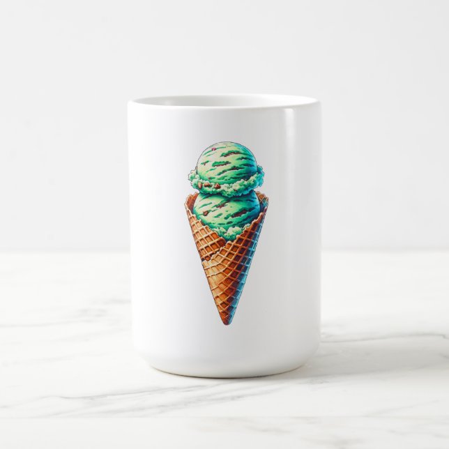 Mug Mint ice cream (Centre)