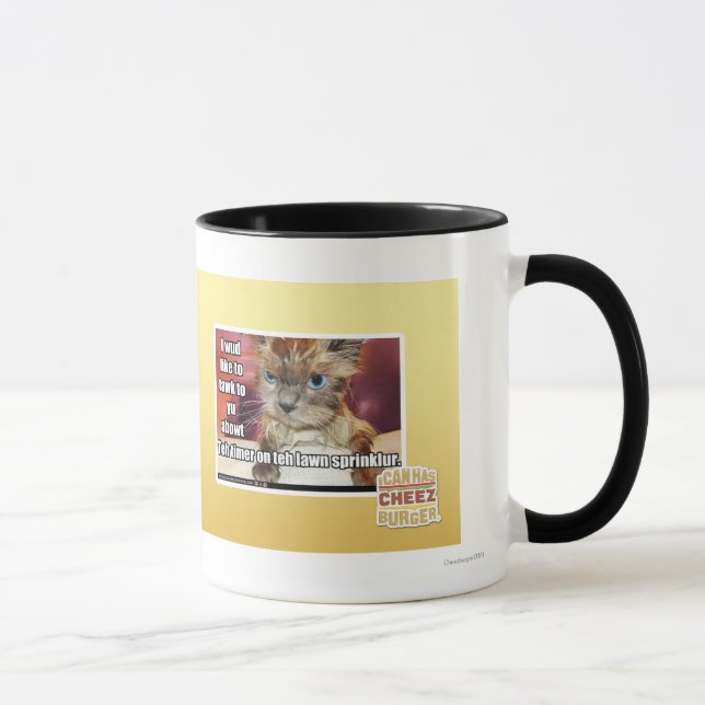 Mug Minuterie de Sprinklur de pelouse (Droite)