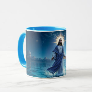 Mug Miracle de Jésus Christ paix spirituelle de l'océa