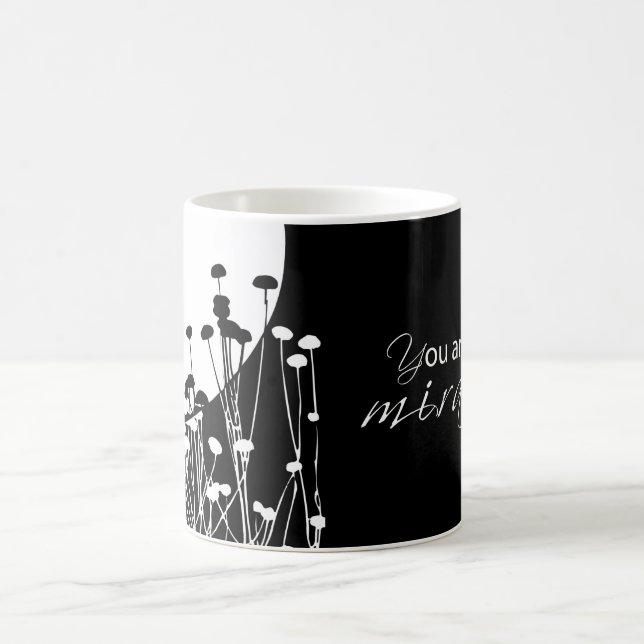 Mug Miracle de rétablissement, Noir et Blanc (Centre)