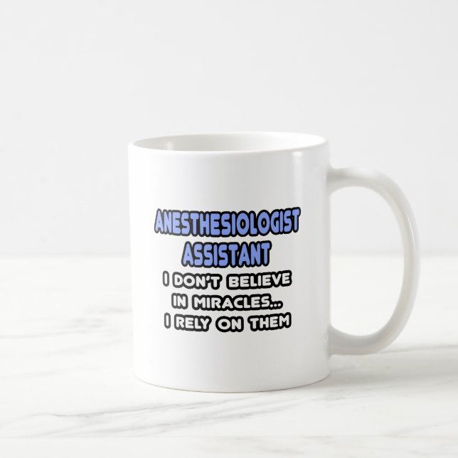 Mug Miracles et assistants anesthésiologistes (Droite)