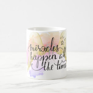 Mug Miracles Happen Angel ailes