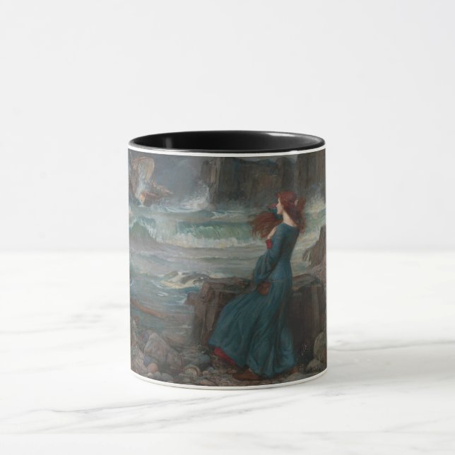 Mug Miranda (par John William Waterhouse) (Centre)