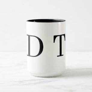 Mug Miroir en platine gravé – Luxe ultra-propre