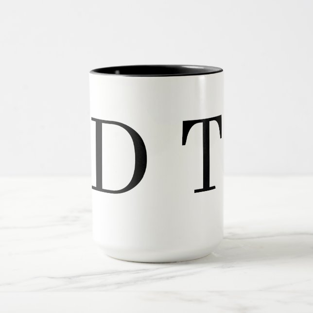 Mug Miroir en platine gravé – Luxe ultra-propre (Centre)