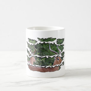 Mug Miroir Impala de la faune arrachée