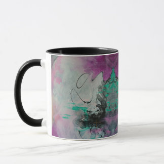 Mug Miroir Kaléidoscope Abstrait