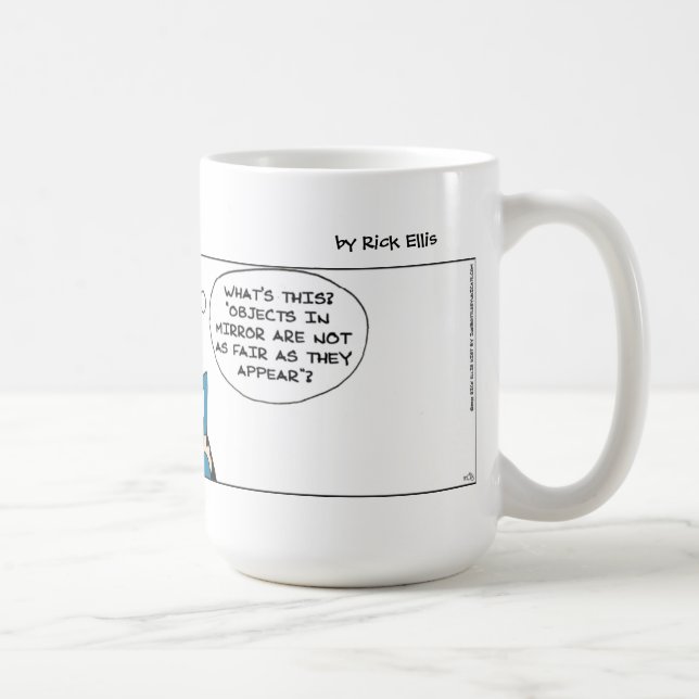 Mug Miroir Magique Drôle (Droite)