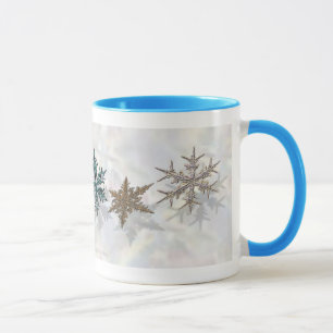 Mug Miroiter des flocons de neige Drinkware
