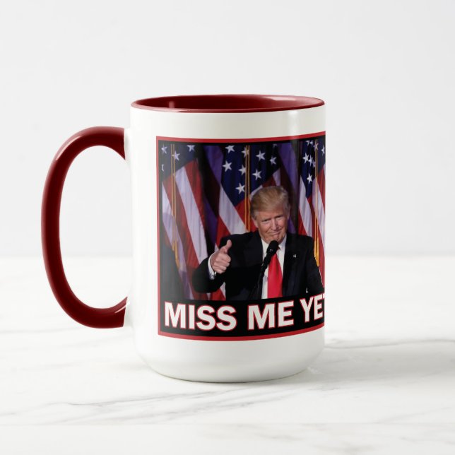 Mug Miss Me Pourtant - Trump 2024 (Gauche)