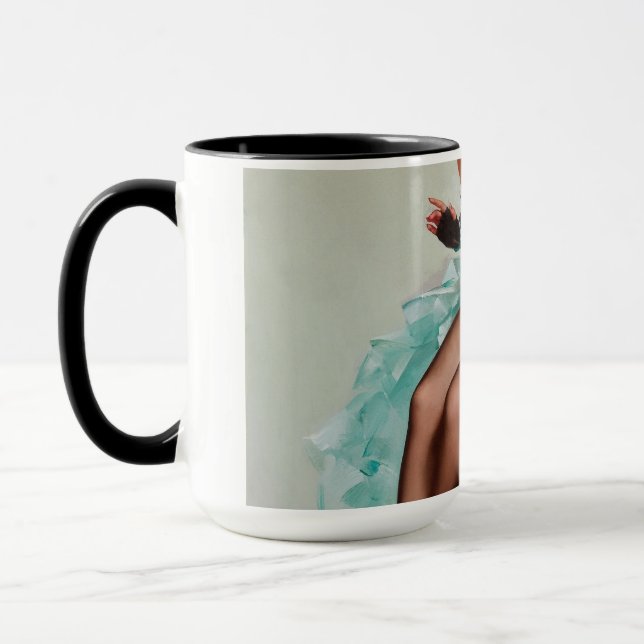 Mug Miss Sylvania Pin-Up Girl (Gauche)