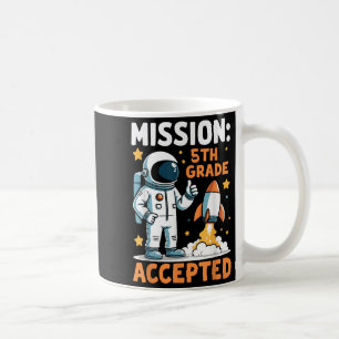 Mug Mission 5e année d'astronaute accepté Retour à l'é