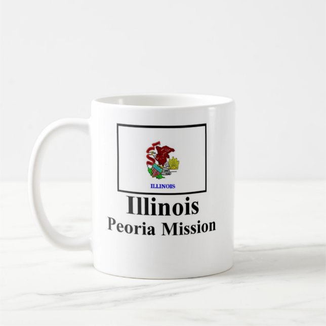 Mug Mission Drinkware de l'Illinois Peoria (Gauche)