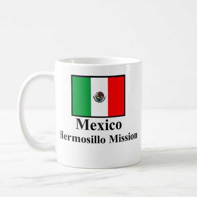 Mug Mission Drinkware du Mexique Hermosillo (Gauche)