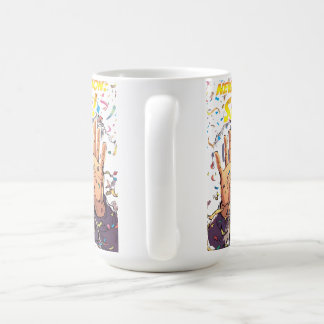 Mug Mission Nouvel An : Survie ! Personnage de bande d