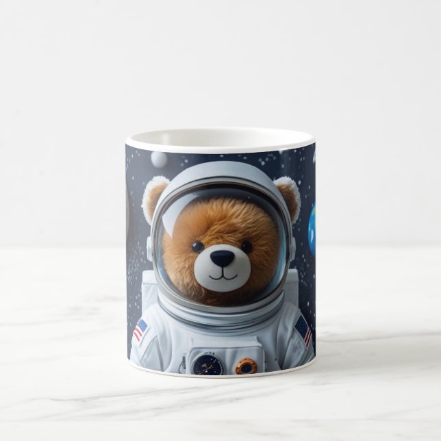 Mug Mission Ready Teddy Astronaut (Centre)