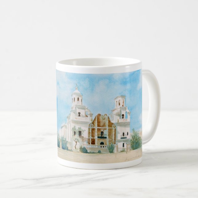 Mug Mission San Xavier del Bac (Devant droit)