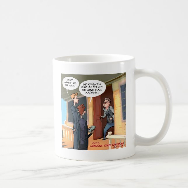 Mug Missionnaires agnostiques drôles (Droite)
