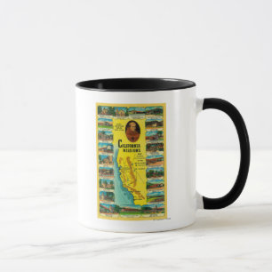 Mug Missions espagnoles de Californie