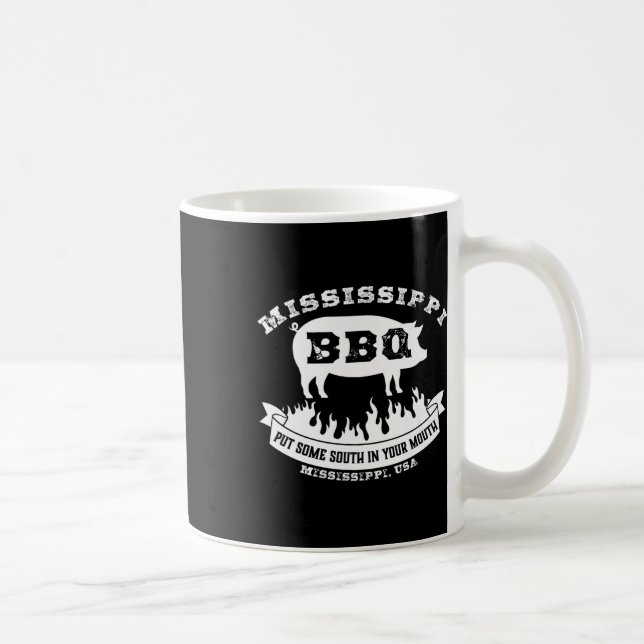 Mug Mississippi Bbq Met Un Peu De Sud Dans Votre Bouch (Droite)
