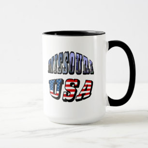 Mug Missouri Picture et USA Text
