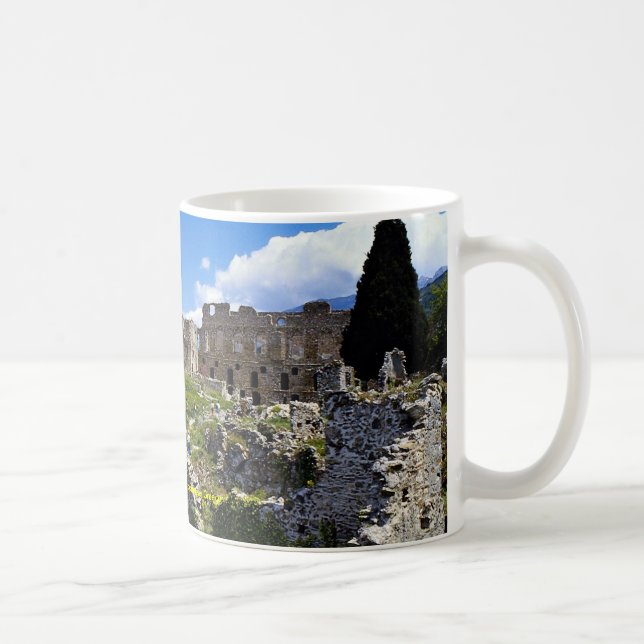 Mug Mistras (ville bizantine), Péloponnèse, Grèce (Droite)