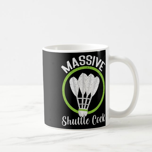 Mug Mive Shuttle Funny Dminton (Droite)