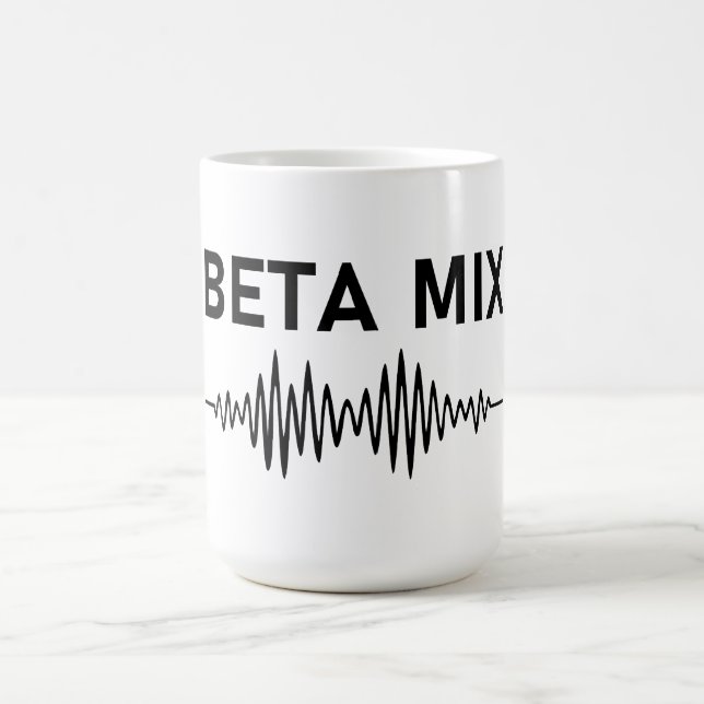 Mug Mix Bêta - Forme audio (Centre)